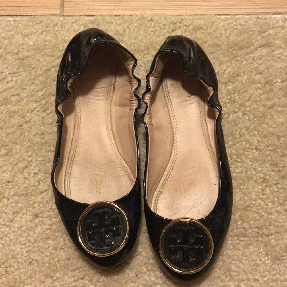 Tory Burch patent leather flats